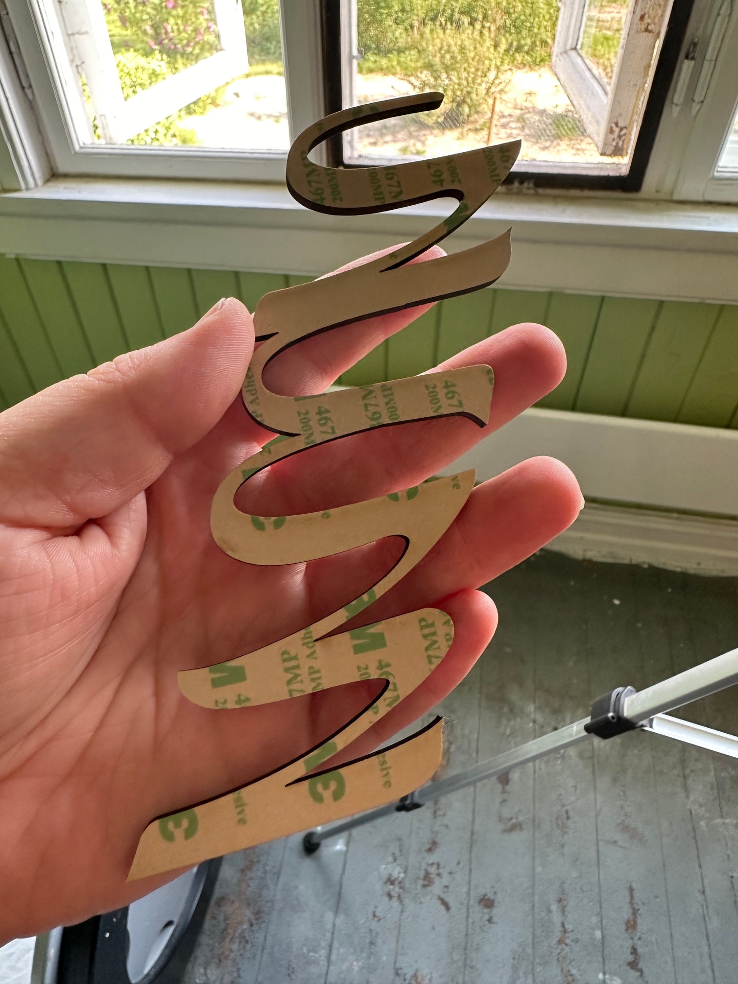 God natt, min skatt- veggpynt i tre