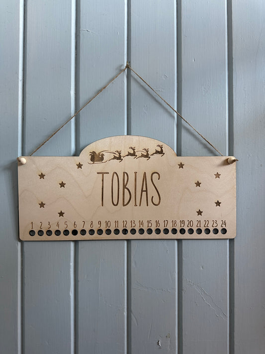 Adventskalender i tre