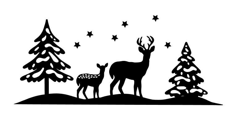 Julekule med valgfri tekst