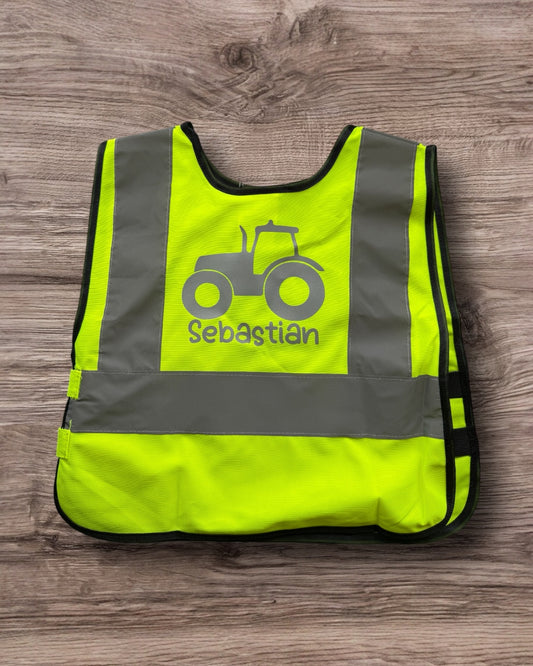 Refleksvest med navn