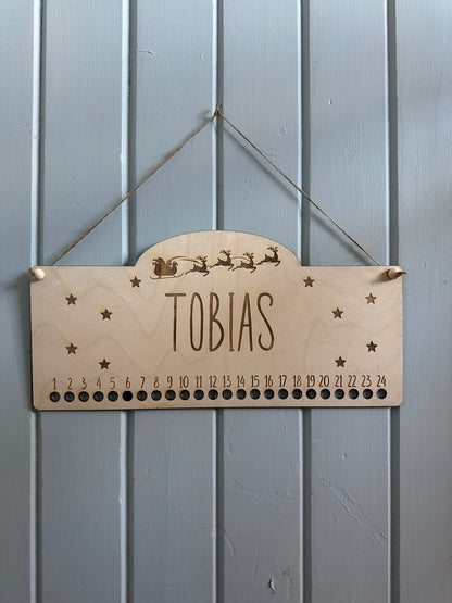 Adventskalender i tre