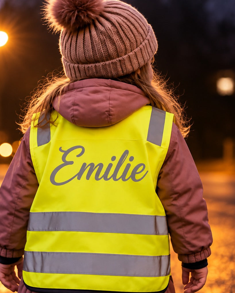 Refleksvest med navn