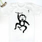 Ape t-skjorte til barn