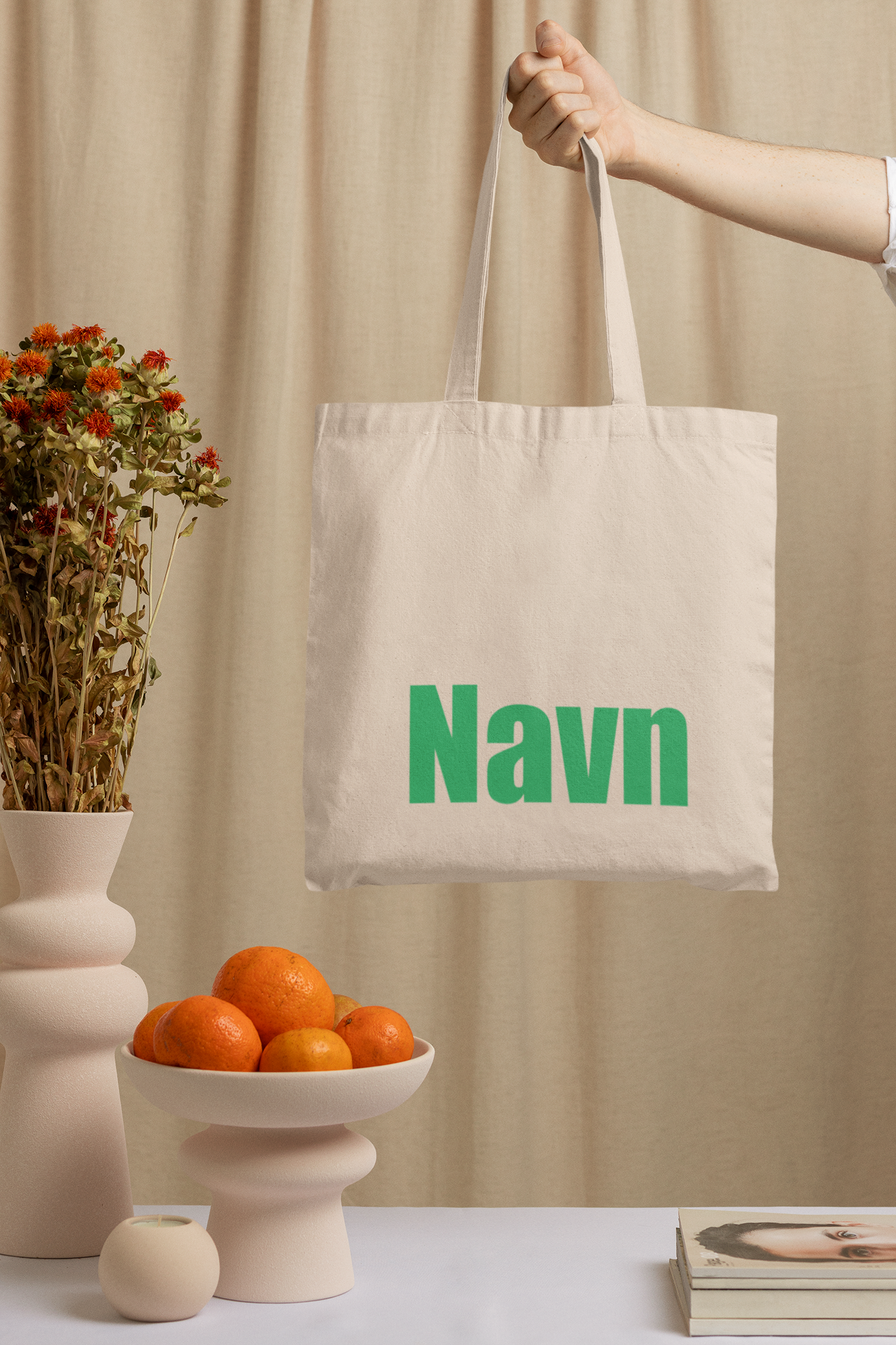 Personlig tøynett med navn